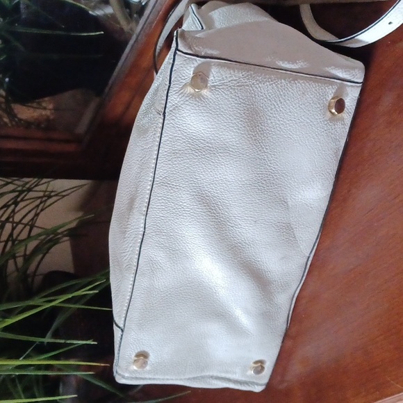 REBECCA MINKOFF Pebble Leather Regan Convertible Satchel Tote Bag - Picture 10 of 14